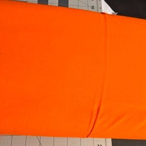 Orange Flannel Fabric by the yard
